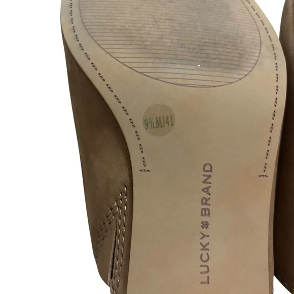 Lucky Brand Women's Brown Mules - Picture 6 of 7